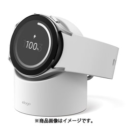 EL_GWBCSSCG2_WH [Galaxy Watch 充電器 対応 スタンド GW2 STAND ホワイト]