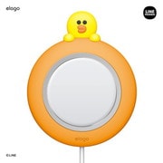 EL_MSCCSSCLA_SA [MagSafe 充電器 用 パッド ラインフレンズ 公式ライセンス グッズ LINE FRIENDS B＆F サリー]