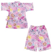 43574 130 デリシャスパーティ プリキュア 光る甚平 130cm [キャラクター衣料品]