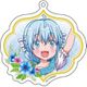 RPG不動産 描き下ろし アクリルキーホルダー ドレス Ver. 02. ファー [キャラクターグッズ]