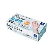 K-10509 [ビニール手袋 Sサイズ 100枚入]