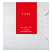 万年筆用インク 色彩雫(いろしずく)カートリッジ 紅葉 IRF-6S-MO