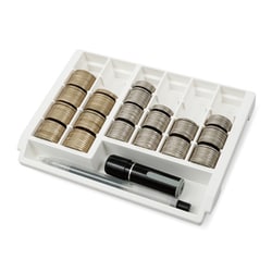 コインカウンター 100円 500円専用 CX-2000-W