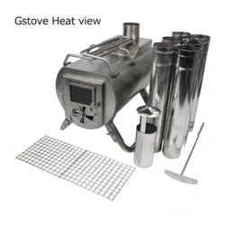 G-stove Heat view 本体セット　薪ストーブ　ジーストーブ