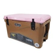 Iceland cooler 45QT-Tan × Pink [クーラーボックス]