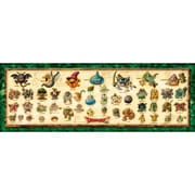 EP4866 ドラゴンクエスト モンスター図鑑 [ジグソーパズル 352ピース 完成サイズ：18.2×51.5cm]
