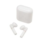 完全ワイヤレスイヤホン Bluetooth対応 ホワイト QB-082EWH