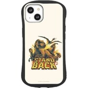 JW3-03B [iPhone 13対応 ハイブリッドガラスケース ジュラシック・ワールド STAND BACK]
