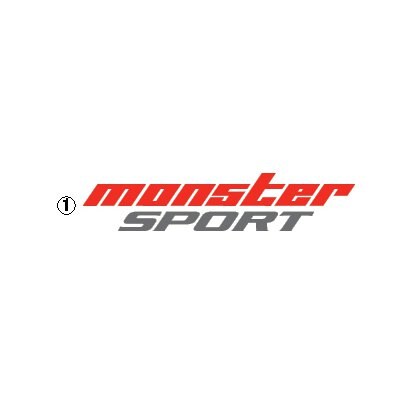 MONSTER  SPORTS896111-0000M [NEWモンスタースポーツステッカー大（450mm）]Ω