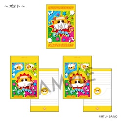 PUI PUI モルカー 2つ折りミニレターパッド A.ポテト [キャラクターグッズ]