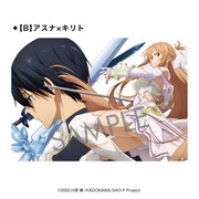 ソードアート・オンライン B2ポスター B アスナ×キリト [キャラクターグッズ]
