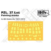 PBM7202 1/72 ポーランド爆撃機 PZL.37ロシュ用マスクシール （IBG用） [プラモデル用品]