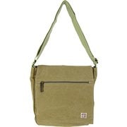 3X57 ベージュ [帆布工房（ハンプコウボウ） ショルダーバッグ 帆布 FLAP SHOULDERシリーズ A4対応]