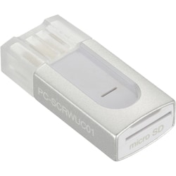 マイクロSDカードリーダー USB Type-C 超高速USB3.2Gen1/USB3.1/USB3.0対応 PC-SCRWUC01-H