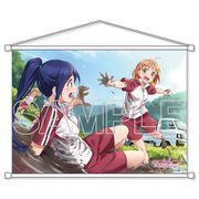 ラブライブ！サンシャイン！！ B2タペストリー Aqours 高海千歌＆松浦果南 [キャラクターグッズ]