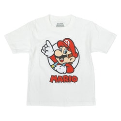 ヨドバシ Com ファインプラス スーパーマリオ Kids マリオ Tシャツ White 1サイズ キャラクターグッズ 通販 全品無料配達