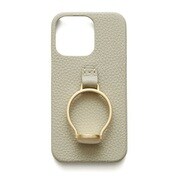 Ha-2109-052 LIGHTGRAY [iPhone 13pro用 ジェムストーンリング]