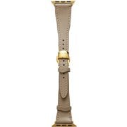 Ha-2202-716 GRAYBEIGE [41/40/38mmベゼル用 ウネウネ アップルウォッチバンドS]