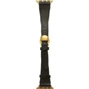 Ha-2202-716 BLACK [41/40/38mmベゼル用 ウネウネ アップルウォッチバンドS]