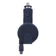 micro USBコネクタ 巻き取り式車載用 DC充電器 PG-YIQDC24A7NV