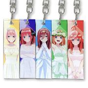 映画 五等分の花嫁 スティックキーホルダー 5個セット ウエディング [キャラクターグッズ]