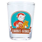 SAN3728-2 [おさるのジョージ ミニガラス 50ml ポップコーン]