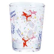 SAN3728-3 [おさるのジョージ ミニパターン ガラス 50ml しゃぼん玉]