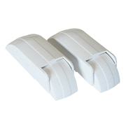 ACF-205C [専用プラスチックヒンジ カバー左右組 白色]