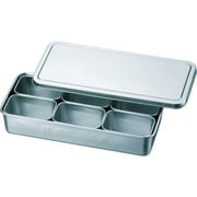 18-8検食用容器 田型日付入 6個入 327×148×63 KS-801