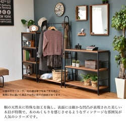 ZAGA 棚　4段ラック　ZR-600BR 送料無料】 ZAGA 4段ラック 幅600×奥行350×高さ1160mmの通販