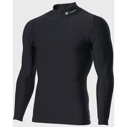 光電子ウォームハイネックロングスリーブ Kodenshi Warm High Neck Long Sleeves GC62302 ブラック(BK) Sサイズ [コンディショニングウェア シャツ メンズ]