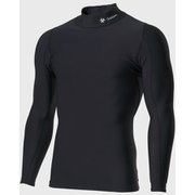 光電子ウォームハイネックロングスリーブ Kodenshi Warm High Neck Long Sleeves GC62302 ブラック(BK) Sサイズ [コンディショニングウェア シャツ メンズ]