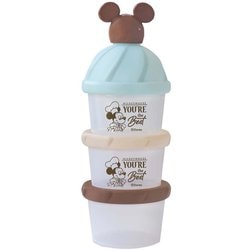 粉ミルクケース ミッキーマウス ミント