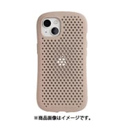 41-940129 [iFace×AndMesh MESH Grip Case ベージュ iPhone 13用]