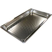 EBM 18-8 穴明ホテルパン補強重なり防止付 1/1 40mm 2001PF