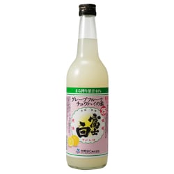 富士白グレープフルーツチュウハイの素 25度 600ml [リキュール]