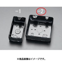 EA940CR-2 [20mm穴 スイッチボックス（2個用）]