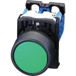 EA940D-193 [22/25mm 押しボタンスイッチ（オルタネイト形/緑）]