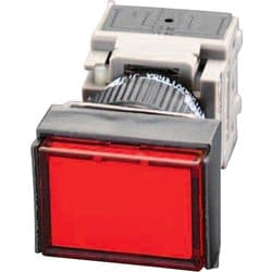EA940D-226 [16mm用 押しボタンスイッチ（角型/LED赤）]