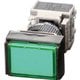 EA940D-227 [16mm用 押しボタンスイッチ（角型/LED緑）]