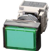 EA940D-227 [16mm用 押しボタンスイッチ（角型/LED緑）]