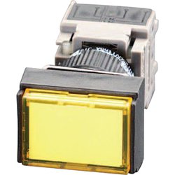 EA940D-230 [16mm用 押しボタンスイッチ（角型/LED黄）]