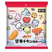 【限定】栗山米菓 BT21ばかうけ 甘辛チキン風味 24g