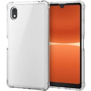 PMWX223ZEROT3MC [Xperia Ace III用ケース カバー ポリカーボネート TPU ハイブリッド フォルティモ 角エアクッション 耐衝撃 ガラスフィルム付 ZEROSHOCK シルキークリア]