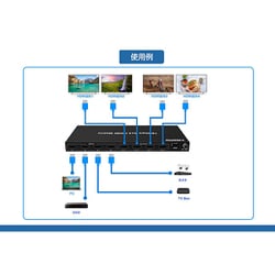 ヨドバシ.com - テック TEC THD44MSP-4K60S [切替器 4K60HzHDR入出力