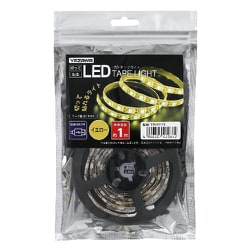 LEDテープライト イエロー 1m TPL011YE