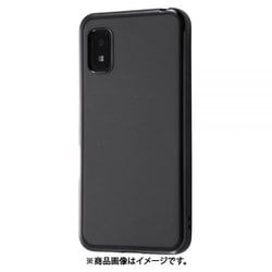 RT-AQWIHT2/BM [AQUOS wish2/wish用 ソフトケース メタリック/ブラック]