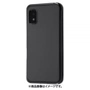 RT-AQWIHT2/BM [AQUOS wish2/wish用 ソフトケース メタリック/ブラック]