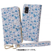 RT-AQWIALC/FA2 [AQUOS wish2/wish用 手帳型ケース 花柄/ブルー]