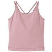 ダンスキンアロンジェキャミソール DANSKIN ALLONGE CAMISOLE DC122300 アッシュピンク(AS) Mサイズ [フィットネス ヨガ シャツ レディース]